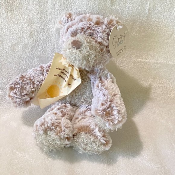 DEMDACO 2020 Giving Bear 9" Children's Plush Stuffed Animal Toy Lovey SOFT! - Picture 3 of 8